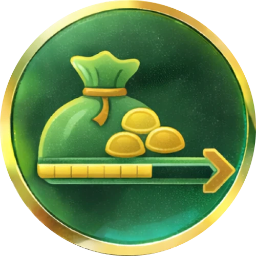 The icon indicates a withdrawal restriction due to incomplete turnover requirements on active bonuses.