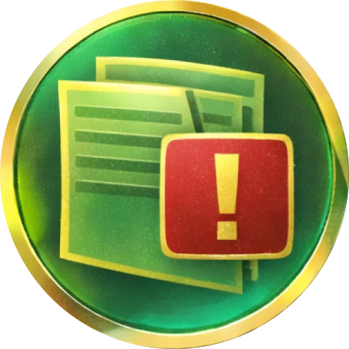 The icon appears to indicate a transaction ID error during the Baji deposit verification process.