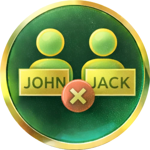 The icon indicates a verification failure caused by a discrepancy between the registered Baji account name and the payment method owner’s name.